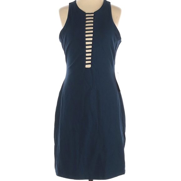 Express Dresses & Skirts - EXPRESS BLUE SLEEVELESS DRESS